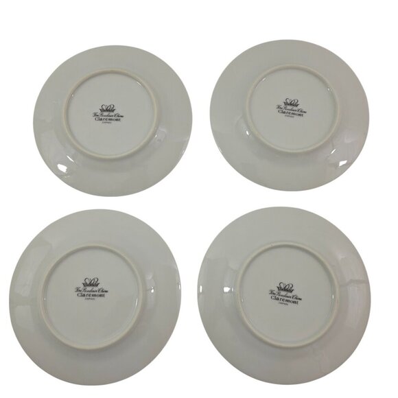 Wade Sone Japan Claremont 4 Appetizer Plates + 4 Berry Bowls – 8 Piece Set - Picture 5 of 14